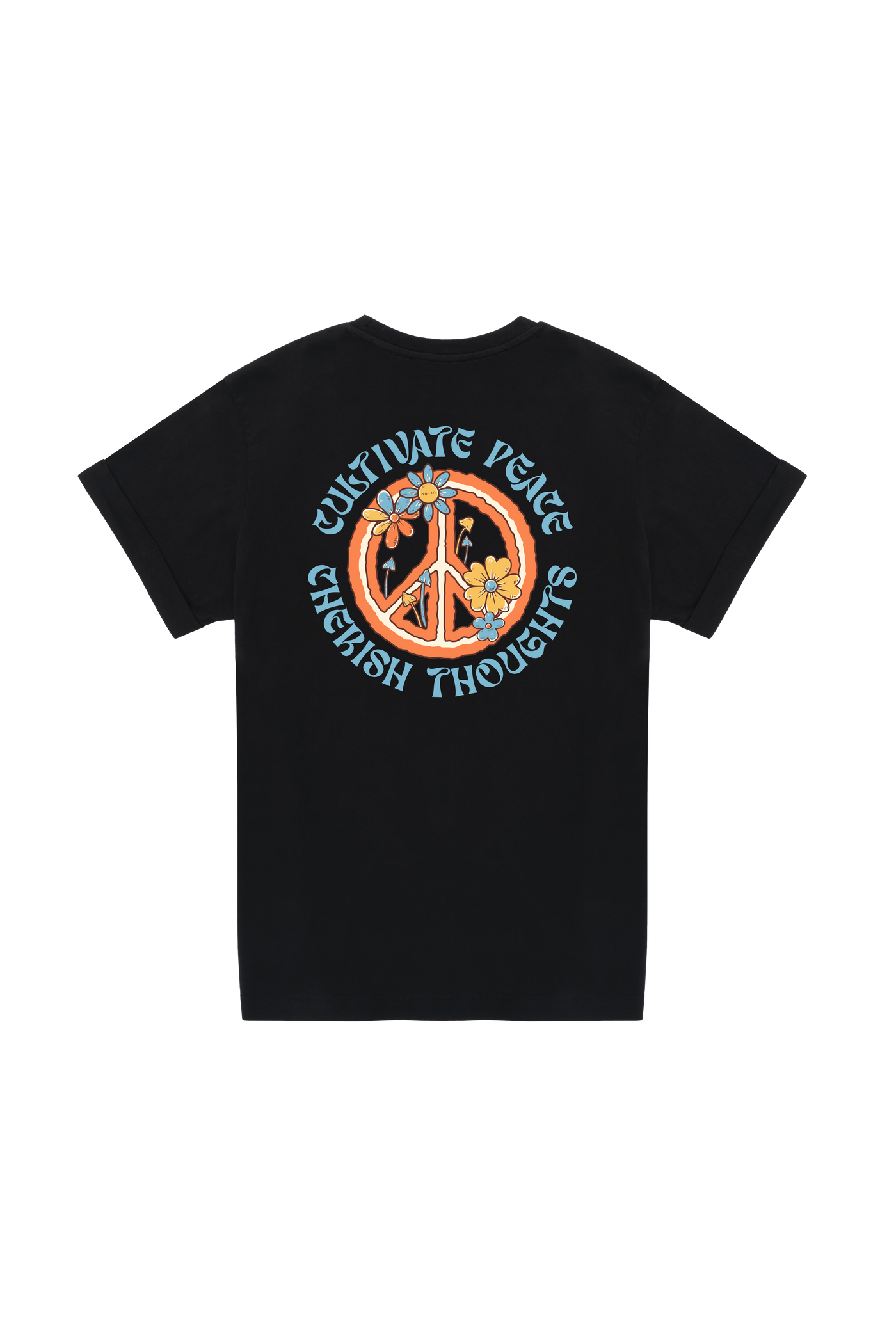 The Seeds Of Serenity Roll-Up Sleeves T-shirt