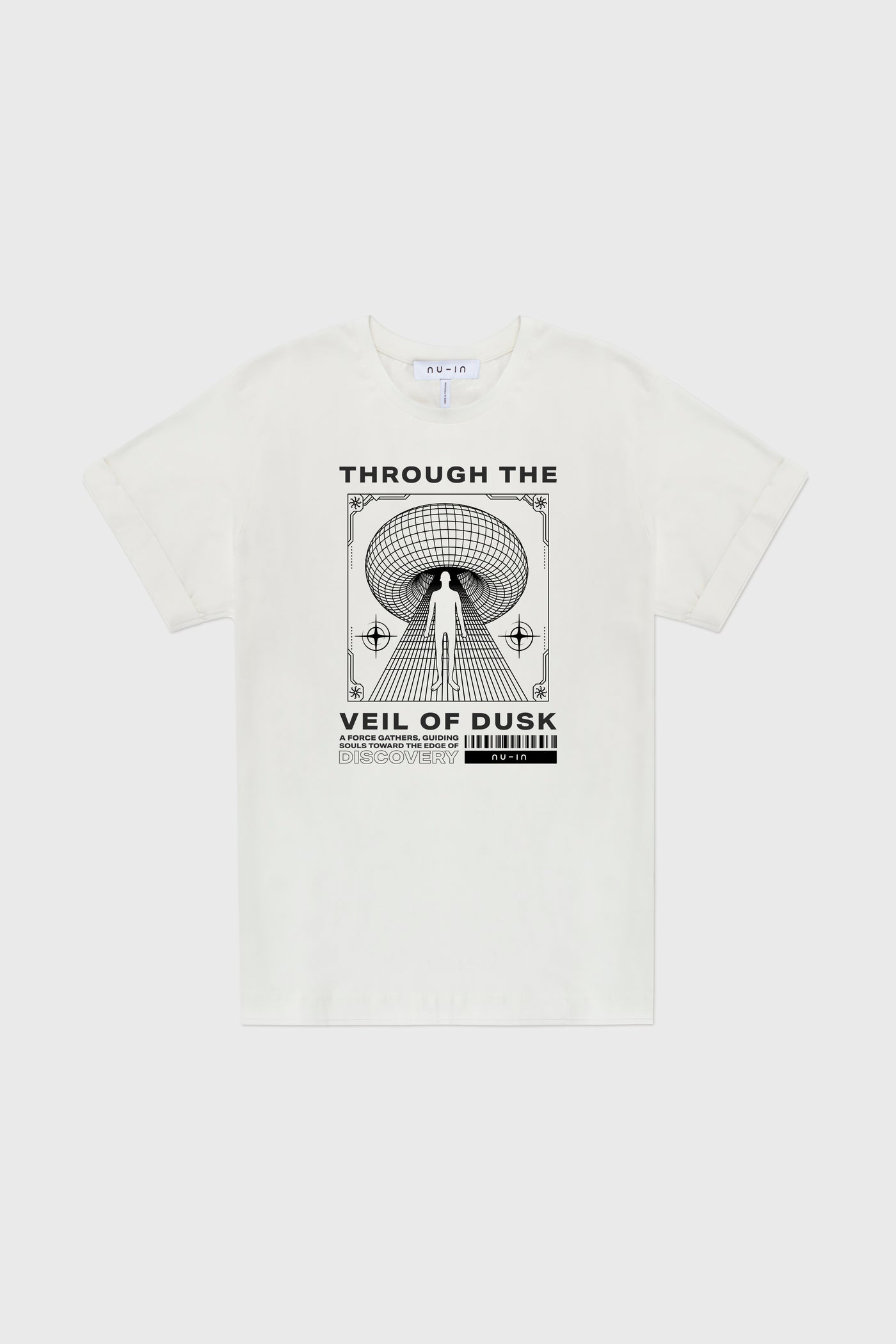 Through the veil of dusk Roll-up Sleeves T-shirt