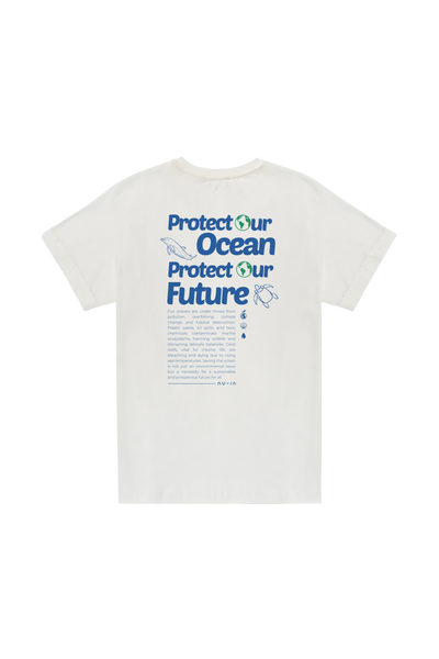 World Oceans Day Roll-up Sleeves T-shirt