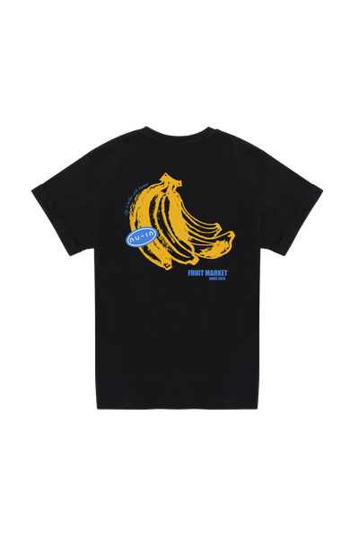 Fruit Market Roll-Up Sleeves T-shirt