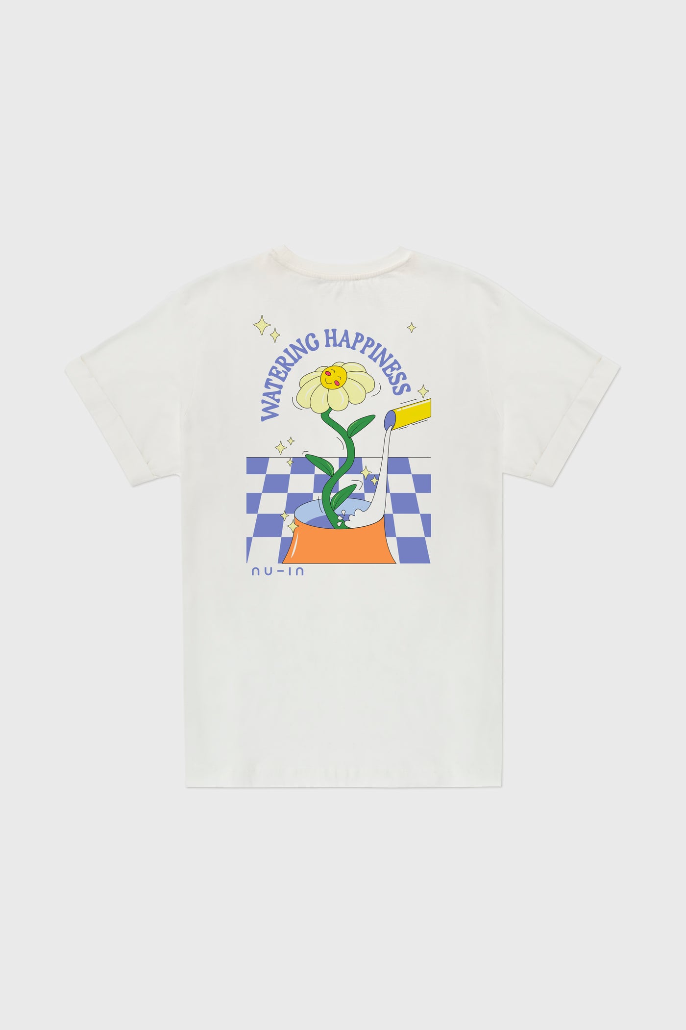 The Flowers of Joy Roll-up Sleeves T-shirt