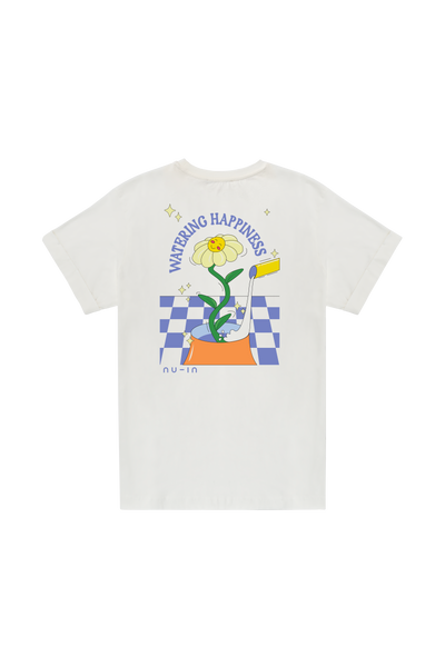 The Flowers of Joy Roll-up Sleeves T-shirt