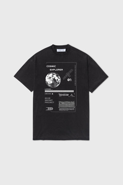 Cosmic Explorer Super Oversized T-shirt