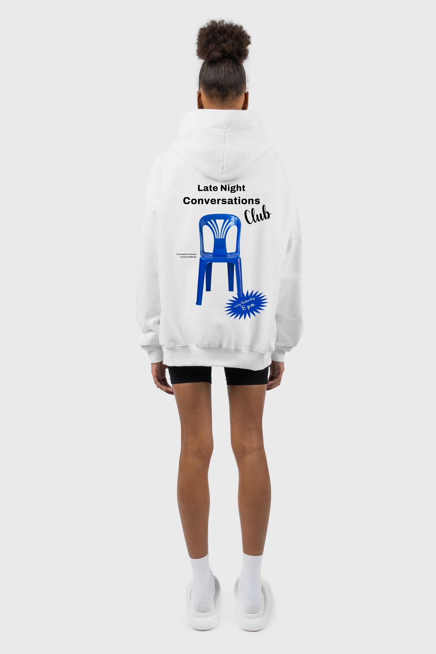 Late Night Convos Super Oversized Hoodie