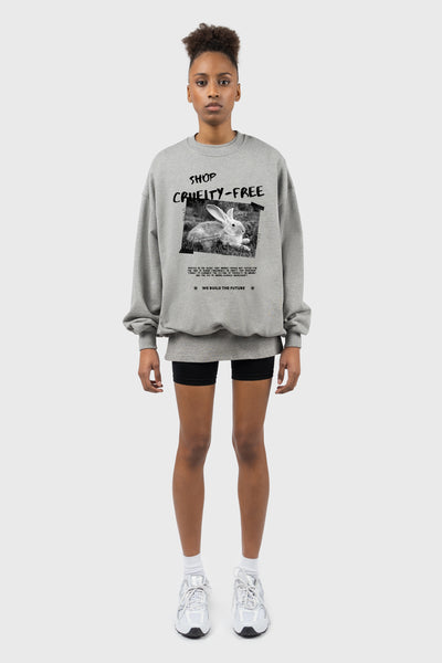 Cruelty Free Super Oversized Sweatshirt