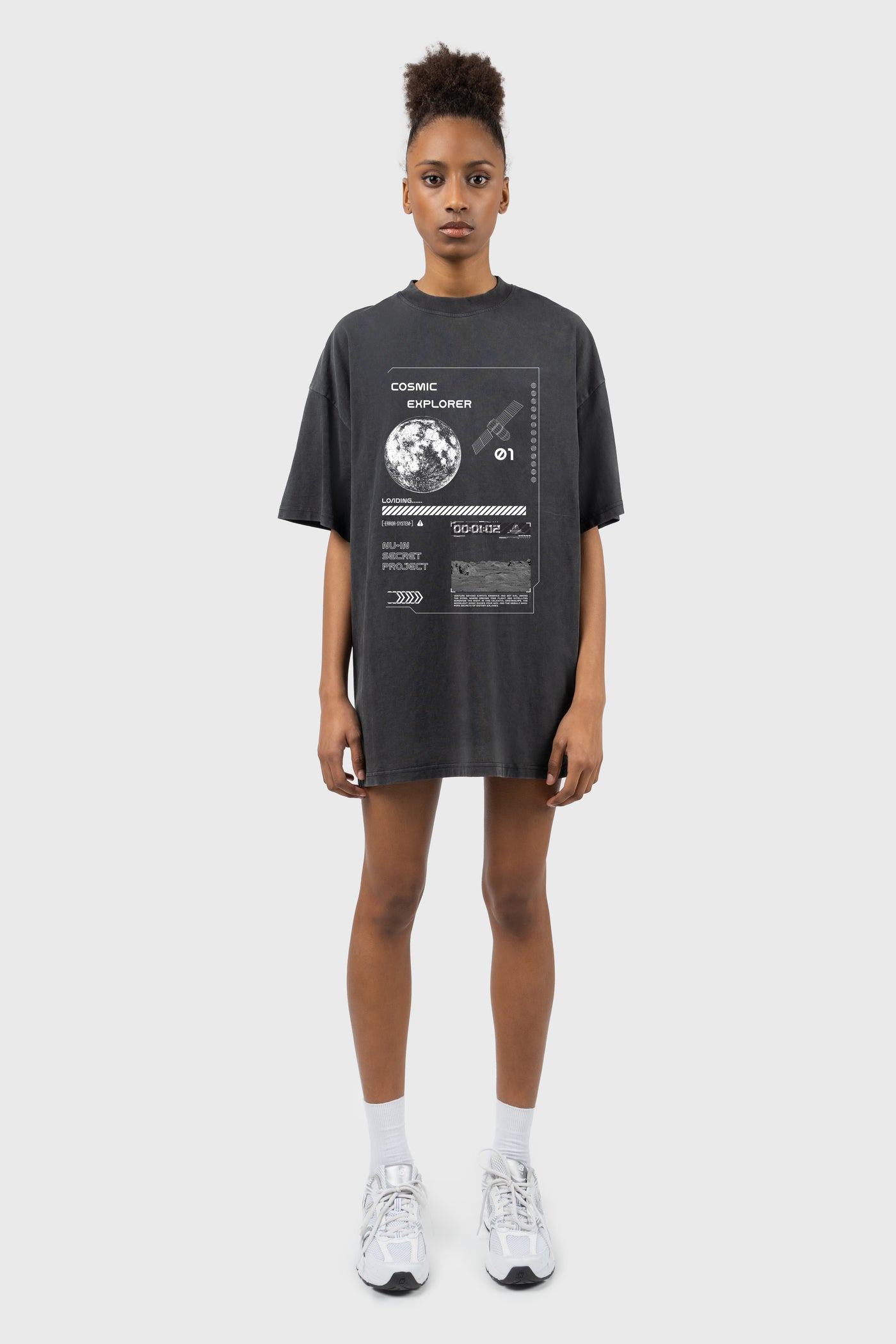 Cosmic Explorer Super Oversized T-shirt