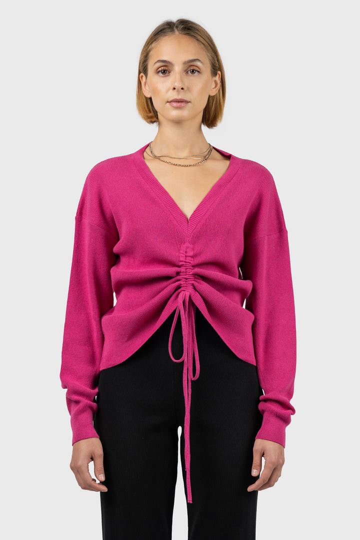 【in a row】[Unisex] Opening Net Knit ACNE STUDIOS Open-knit chenille sweater | THE OUTNET