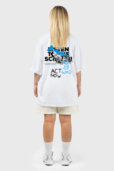 Listen To The Science Super Oversized T-shirt
