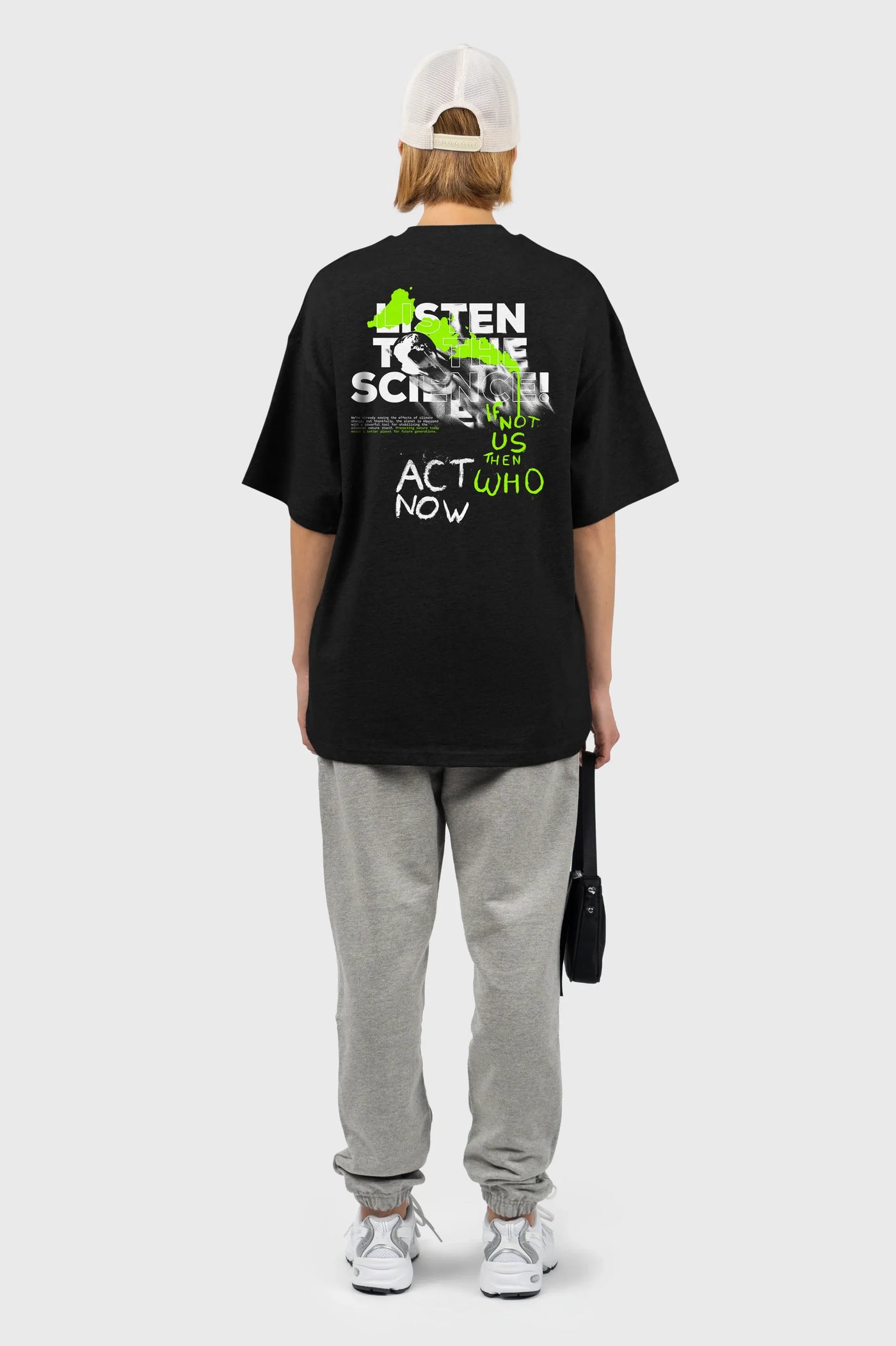 Listen To The Science Super Oversized T-shirt