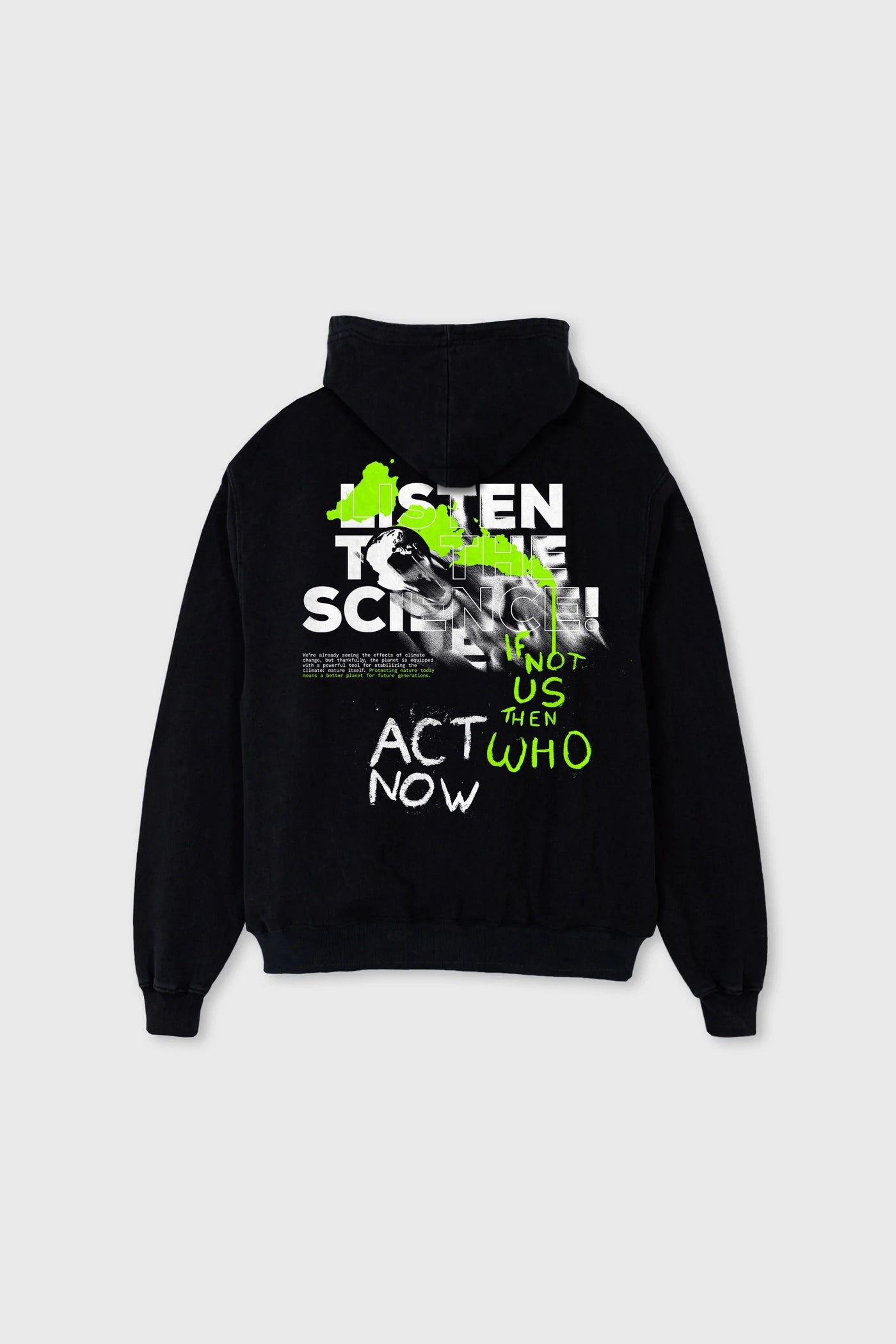 Listen To The Science Super Oversized Hoodie