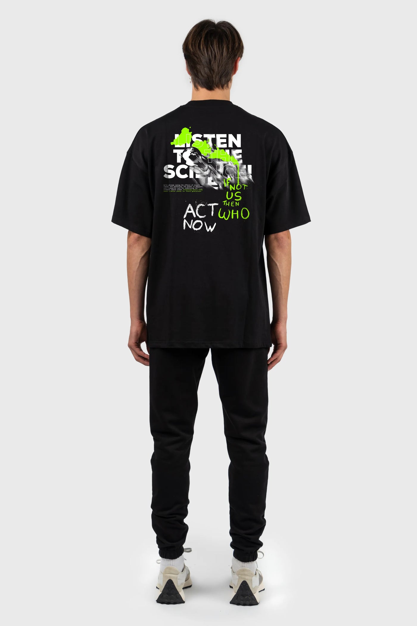 Listen To The Science Super Oversized T-shirt