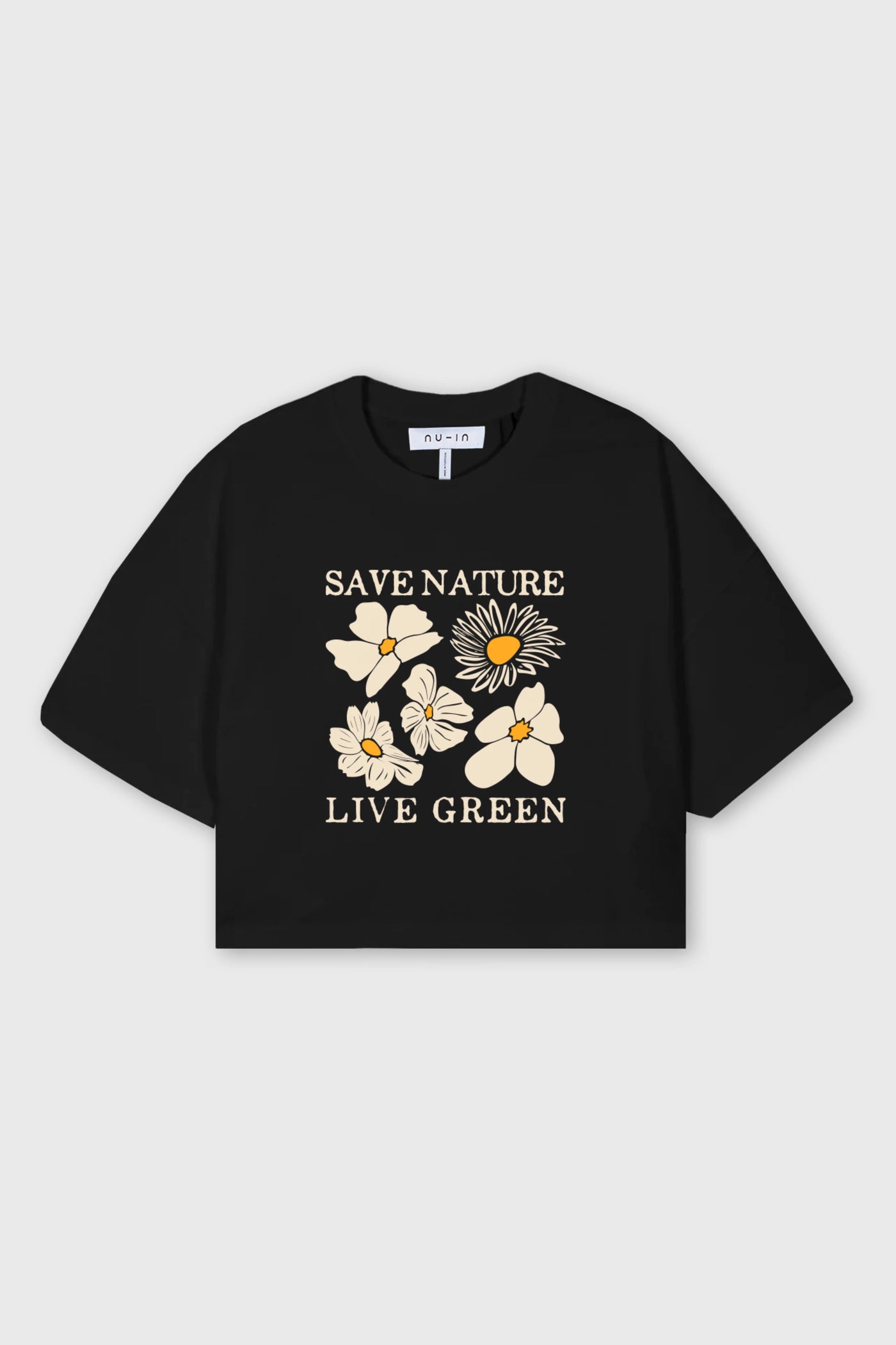 Save Nature Cropped T-shirt