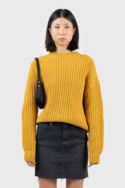 Recycled Chunky Knit Sweater