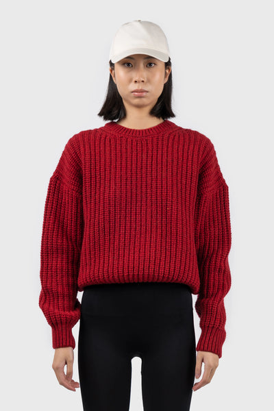 Recycled Chunky Knit Sweater